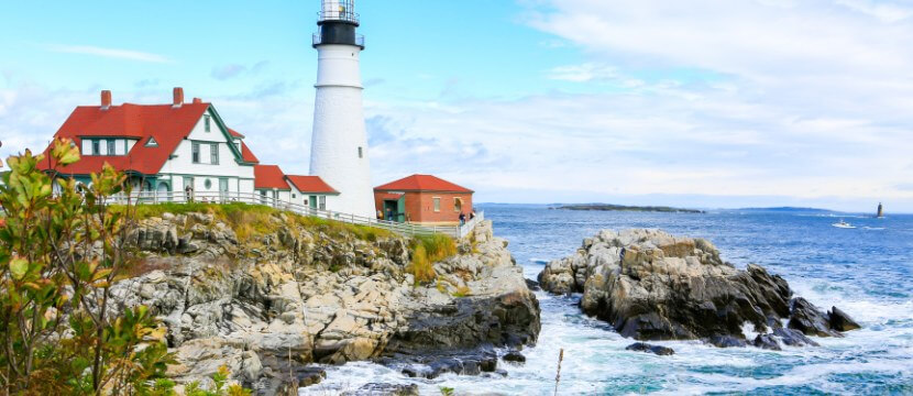 Maine Skyline